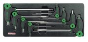 8Pc T- Handle Hex Key Tray 2-10mm