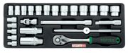 3/8"Dr Socket Tray 25Pc