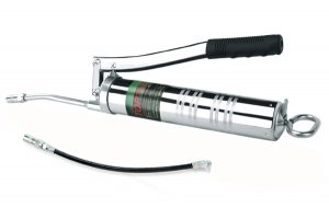 Grease Gun with rigid & flexible hose 12"