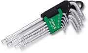 9Pce Long TX star key set T10-T50