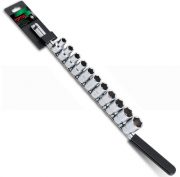 11PCS 1/2"DR. 6PT Socket Rail Set