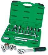 1/2"Dr Socket set 24Pc (metric)