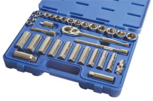 Socket Set - 3/8"D 34pc
