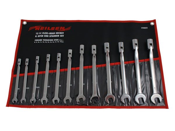 Flexi-Head Socket Wrench Set