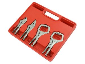 Locking Pliers - 4pc Set Mini