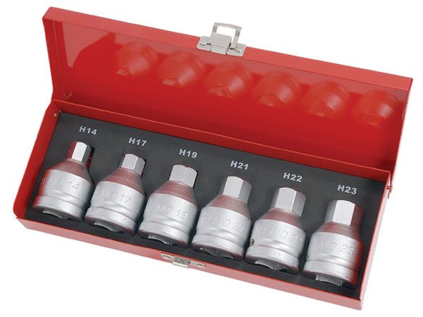 Hex Bit Set - 6pc 3/4in.Dr