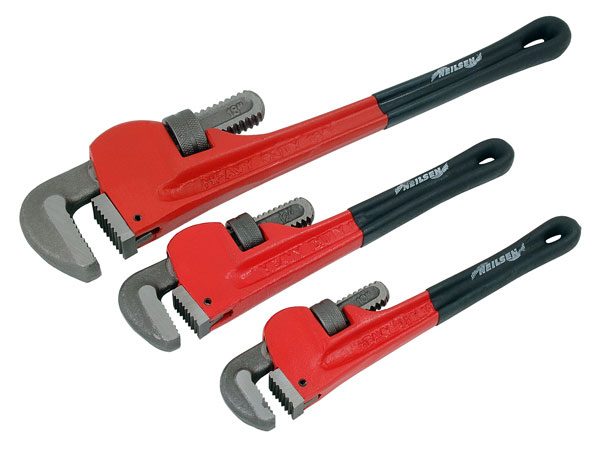 Pipe Wrench Set - 3pc