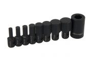 Hex Bit Set - 9pc 1/2in.Dr