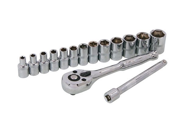 Socket Set - 15pc with Ratchet