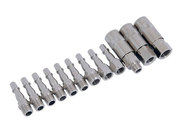 Air Hose Quick Coupling Set - 12pc