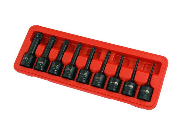 Spline Impact Bit Set - 9pc