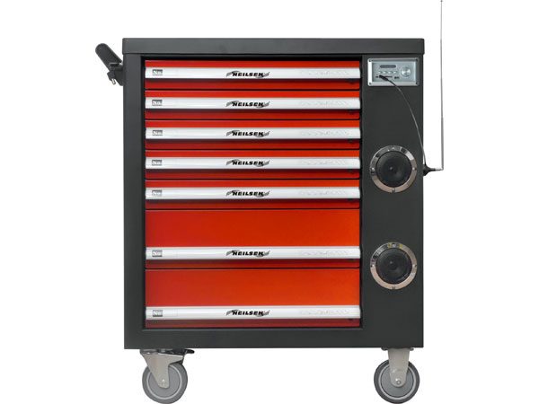 Tool Cabinet - 7 Drawer WITH RADIO